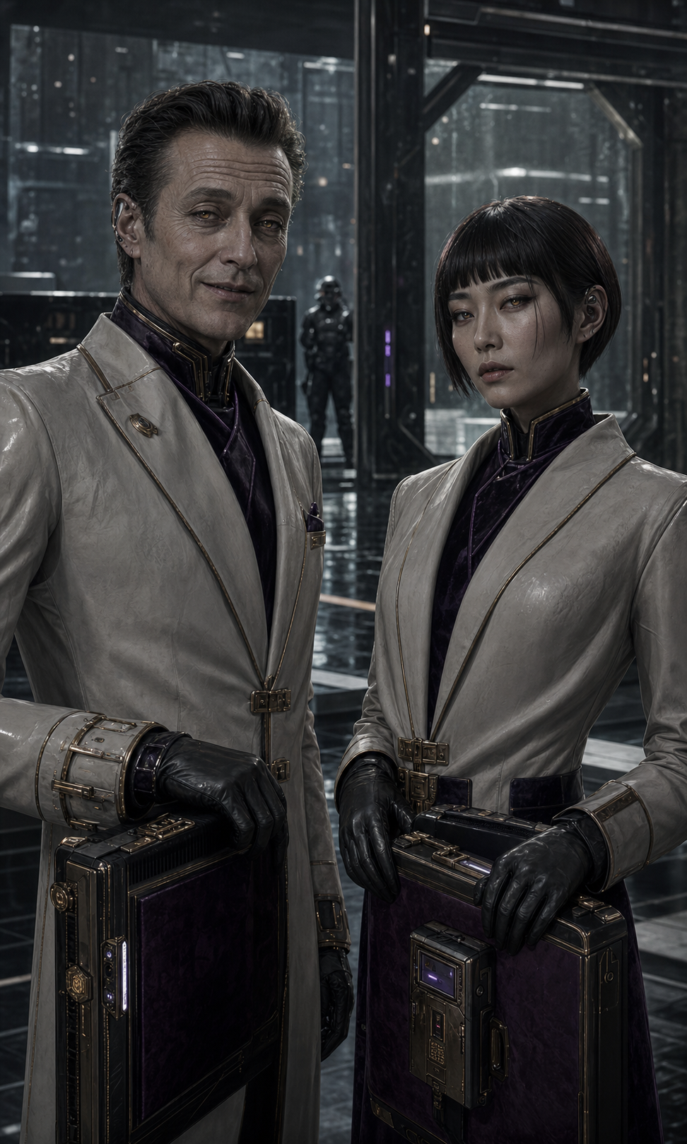 Portrait de Octave Bell & Suri Halden